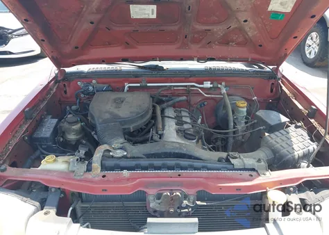 2001 Nissan Frontier Xe из США, поврежденный, VIN 1N6DD26S11C316305